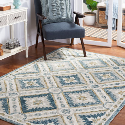 Martha Stewart Zuri Floral Hand Tufted Washable 36" X 60" Indoor Rectangle Accent Rug"