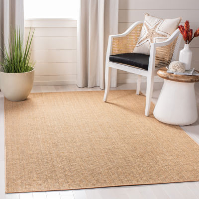 Martha Stewart Lucy Solid Washable Indoor Rectangular Area Rug