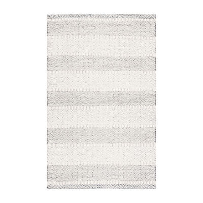 Martha Stewart Rae Stripe Loomed Indoor Rectangular Area Rug