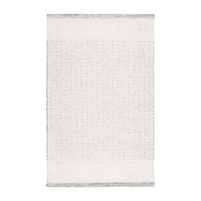 Martha Stewart Zena Bordered Loomed Indoor Rectangular Area Rug