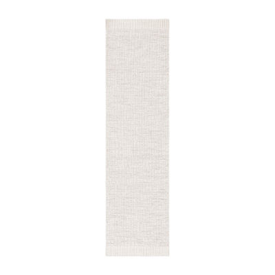 Martha Stewart Faye Stripe Loomed 27" X 108" Indoor Rectangular Runner"