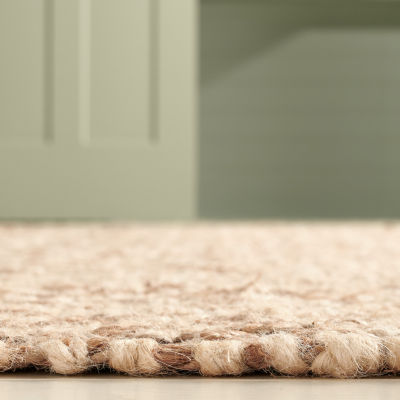Martha Stewart Nell Bordered Woven 27" X 96" Indoor Rectangular Runner"