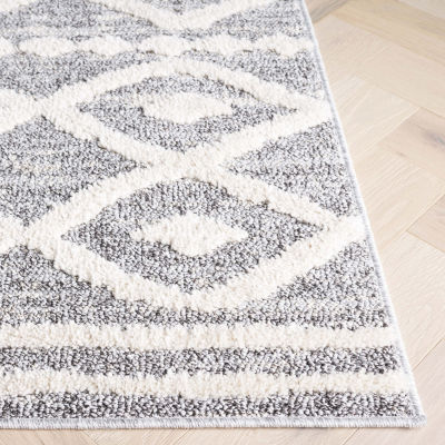 Martha Stewart Amy Bordered Washable 5' X 8' Indoor Rectangular Area Rug