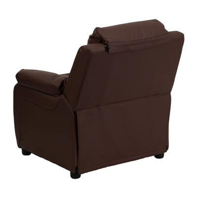 Charlie Padded Arm Recliner for Kids