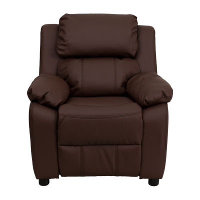 Charlie Padded Arm Recliner for Kids