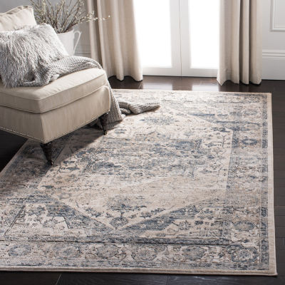 Martha Stewart Molly Medallion Washable Indoor Rectangular Accent Rug