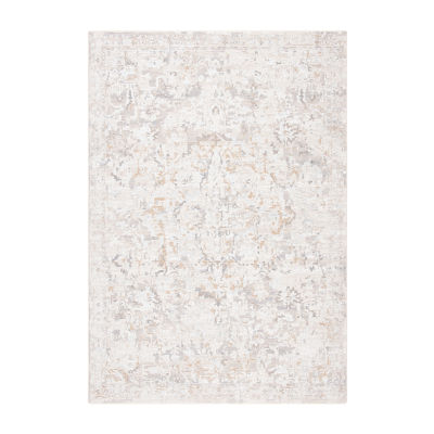 Martha Stewart Xena Floral Washable Indoor Rectangular Area Rug