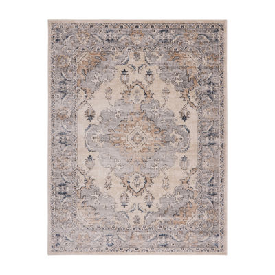 Martha Stewart Zara Medallion Washable 11' X 15' Indoor Rectangular Area Rug