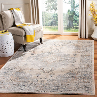 Martha Stewart Zara Medallion Washable 11' X 15' Indoor Rectangular Area Rug