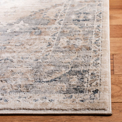 Martha Stewart Zara Medallion Washable Indoor Rectangular Accent Rug