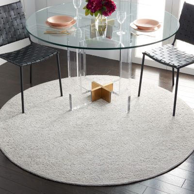 Martha Stewart Elaine Abstract 6' X 6' Indoor Round Area Rug