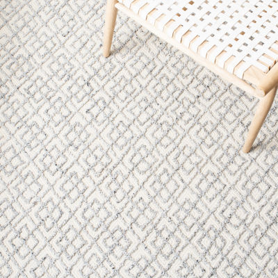 Martha Stewart Grace Bordered Indoor Rectangular Area Rug