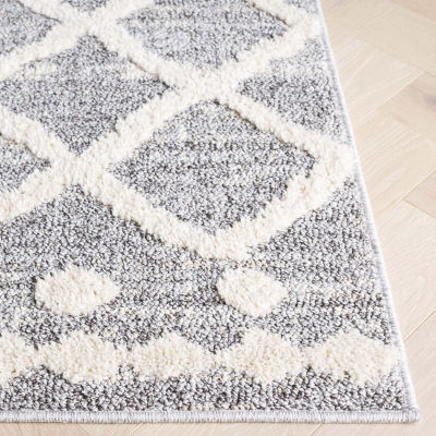 Martha Stewart Anne Bordered Washable 5' X 8' Indoor Rectangular Area Rug