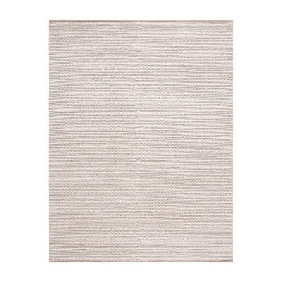 Martha Stewart Ina Stripe Woven Washable Indoor Rectangular Area Rug