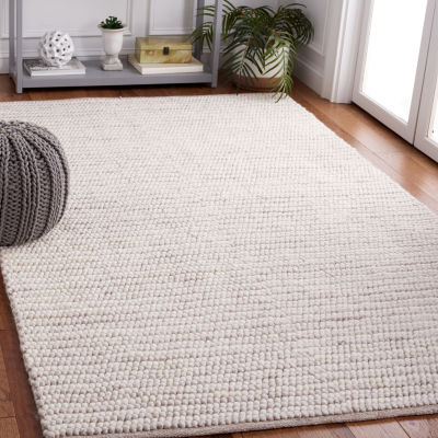 Martha Stewart Ina Stripe Woven Washable Indoor Rectangular Area Rug