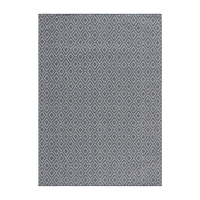 Martha Stewart Eve Geometric 6'7" X 8'7" Outdoor Rectangular Area Rug"