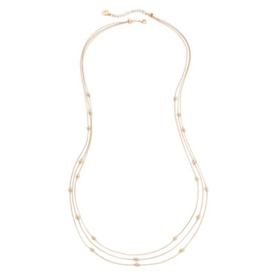 Liz Claiborne Womens 36 Inch Strand Necklace