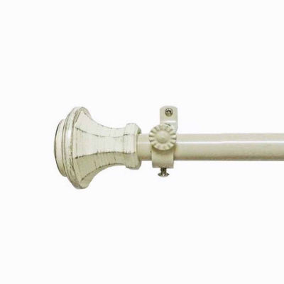 Buono II ¾" Adjustable Curtain Rod with Carson Finial