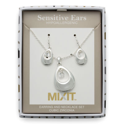 Mixit Womens Hypoallergenic Jewelry Set