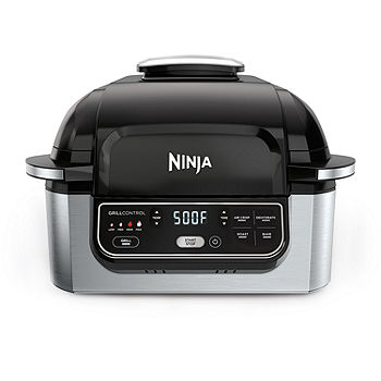 Ninja® Foodi™ 5-in-1 Indoor Grill with Air Fry, Roast, Bake & Dehydrate  AG301, Color: Black - JCPenney