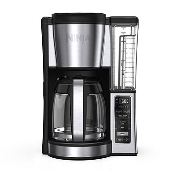 Black+Decker 12-Cup Programmable Coffee Maker With Vortex Technology  CM1331S, Color: Silver - JCPenney
