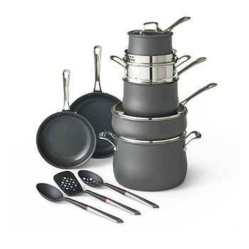 Cuisinart Contour Cookware Set, Stainless, 13 Piece