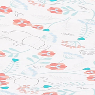 The Peanutshell Safari Love Changing Pad Cover