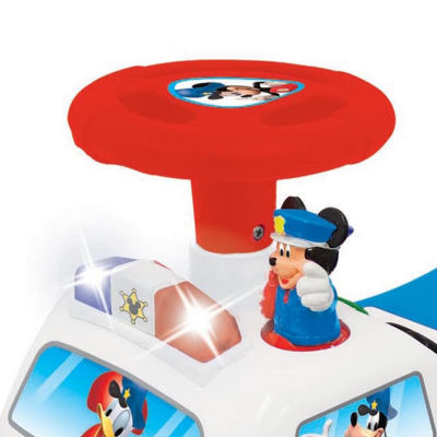 Kiddieland Disney Mickey Mouse My First Mickey Police Car Light & Sound Activity Ride-On Ride-On Car