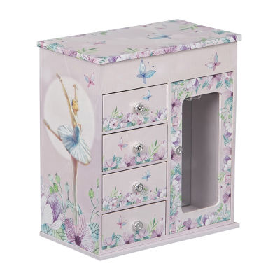 Mele and Co Liliana Ballerina Purple Jewelry Box JCPenney