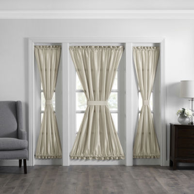 Elrene Home Fashions Colette LightFiltering Rod Pocket Door Panel