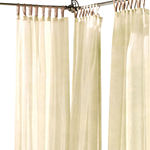 Elrene Home Fashions Darien Sheer Tab Top Outdoor Curtain Panel