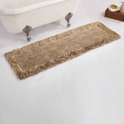 Better Trends Shaggy Border Mat Bath Rug
