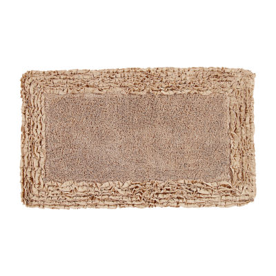 Better Trends Shaggy Border Mat Bath Rug