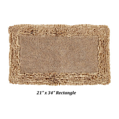 Better Trends Shaggy Border Mat -pc. Bath Rug Set