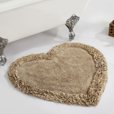 Better Trends Shaggy Border Mat Bath Rug