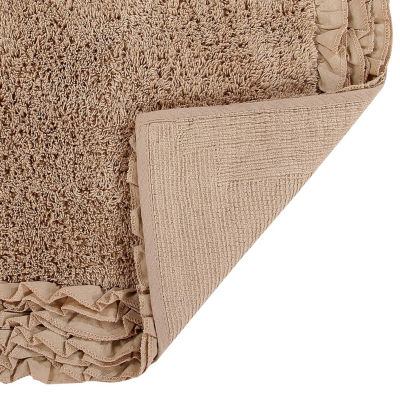 Better Trends Shaggy Border Mat Bath Rug