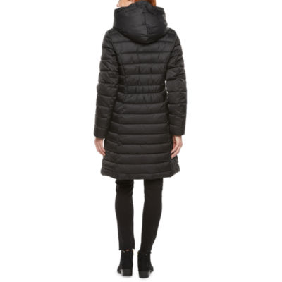 Liz claiborne water resistant heavyweight puffer jacket sale