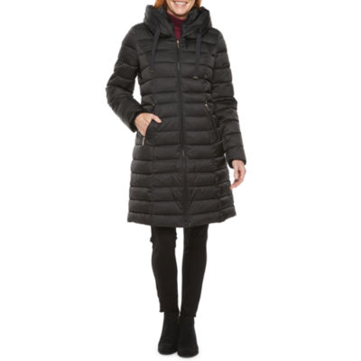 Liz claiborne shop heavyweight puffer jacket