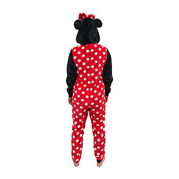 Minnie Mouse Toddler Girl's Dot Polyester and Fleece Pants Pajama Set -  Little Dreamers Pajamas