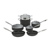 Best Buy: Cuisinart 10 Piece Cookware Set Gray P59GC-10DG