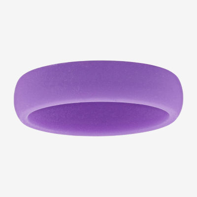 Womens 6MM Silicone Wedding Band