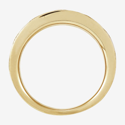 Made in Italy Womens 13MM 14K Gold Band