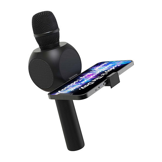 Iconic Bluetooth Karaoke Microphone, Rechargeable Microphone and Speaker with Smartphone Holder
Model
