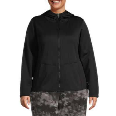 Xersion XWarmth Zip Front Hooded Jacket Plus JCPenney