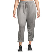 Xersion Therma Fleece Womens Mid Rise Plus Jogger Pant, Color