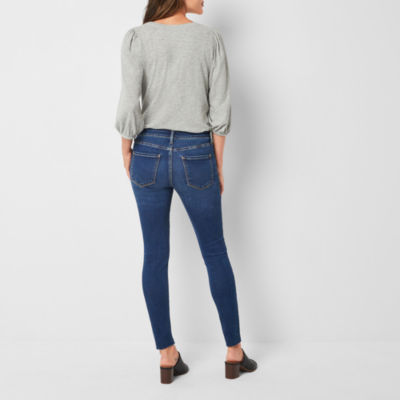 a.n.a Womens High Rise Jegging, Color: Medium Lyric - JCPenney