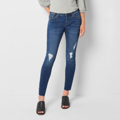 a.n.a - Tall Womens Mid Rise Skinny Fit Jegging