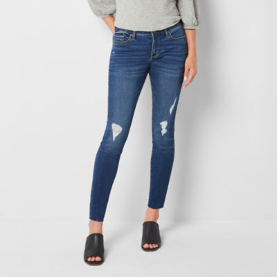 A.n.a - Tall Womens Mid Rise Skinny Fit Jegging