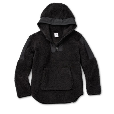 Xersion Sherpa Little & Big Girls Zipper Hoodie