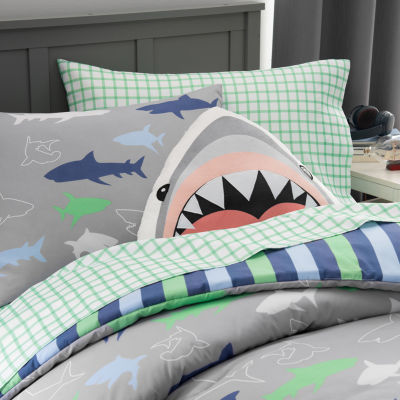 Under the Stars Kids Shark Week Complete Bedding Set with Sheets